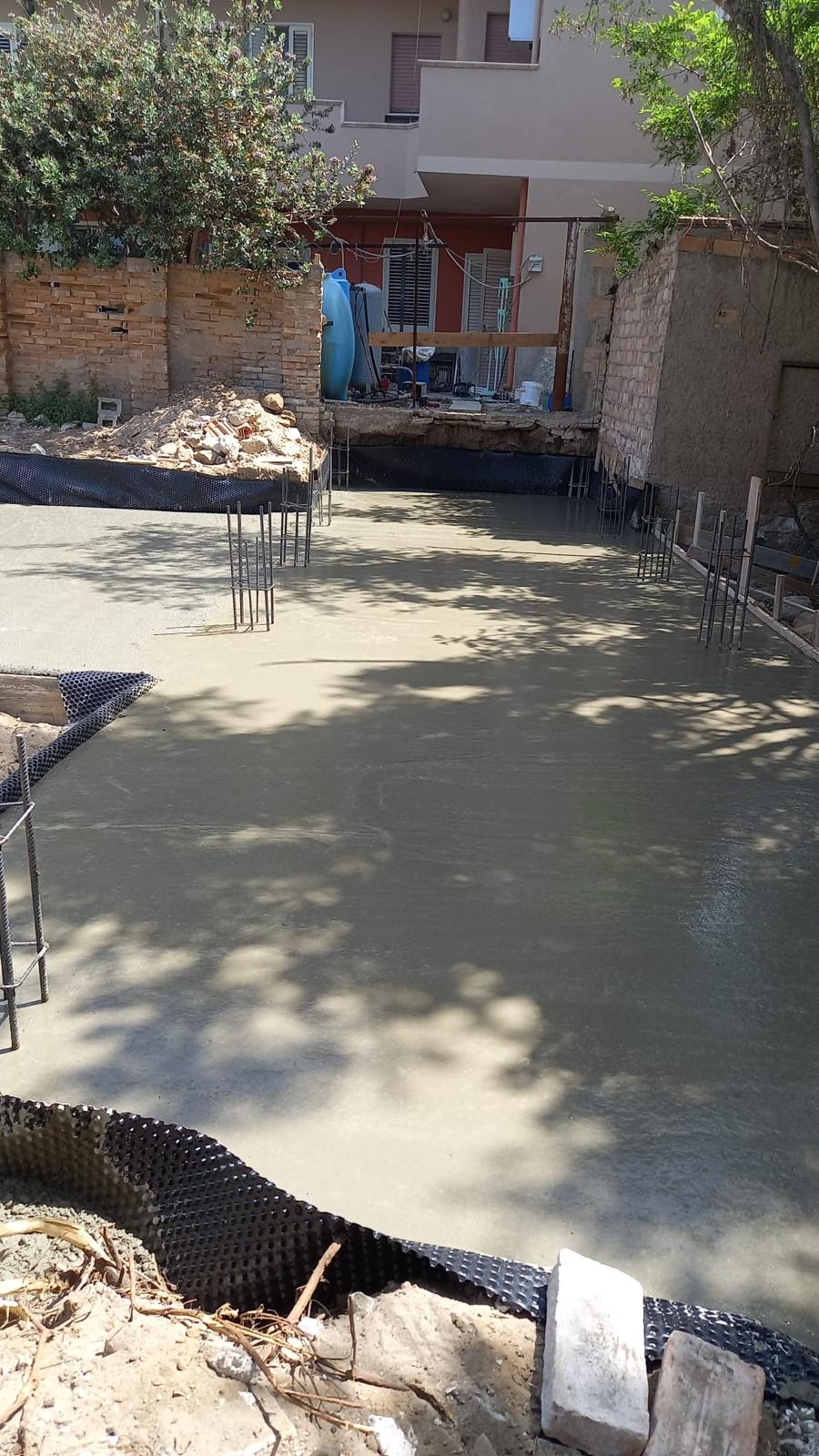 Opere strutturali in cantiere